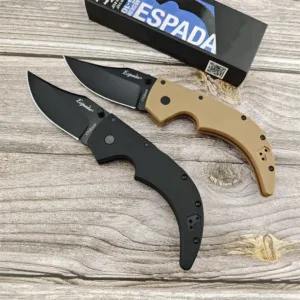 Folding Knife 440C Blade Nylon Handle