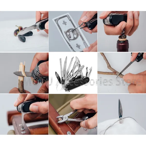 17-in-1 Multifunctional Folding Knife - Image 3
