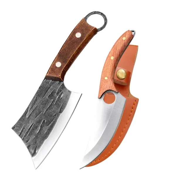 Mini Stainless Steel Meat Cleaver with Handle - Image 11