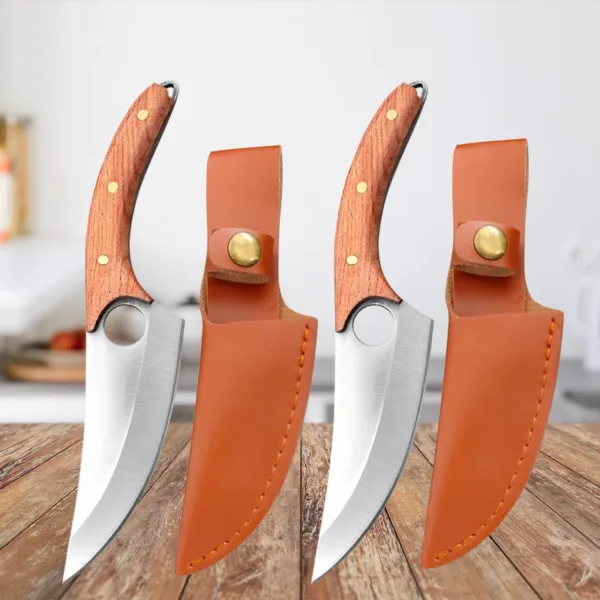 Forged Stainless Steel Multi-purpose Knife Set - Image 9