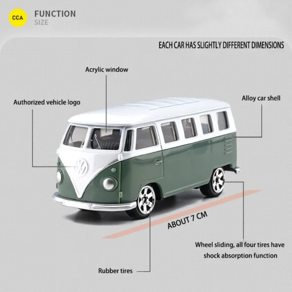 1:64 Scale Volkswagen Audi Diecast Model Car - Image 6