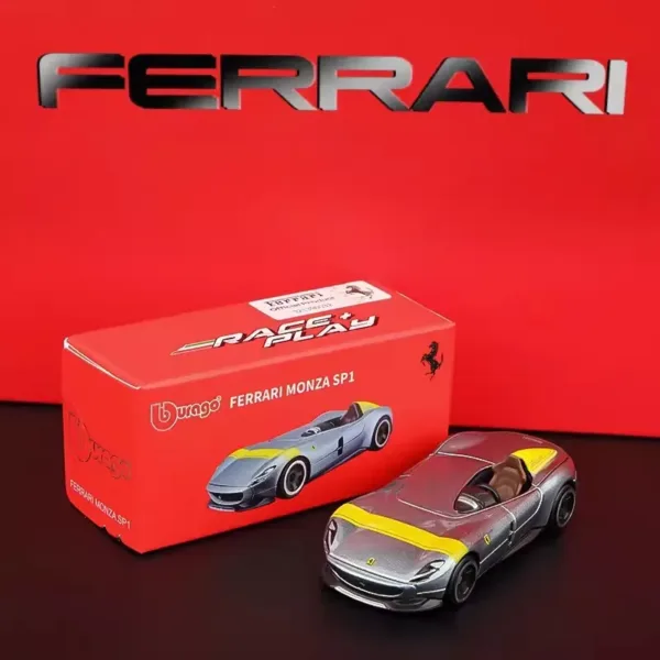 1:64 Scale Bburago Ferrari LaFerrari Model Car - Image 16