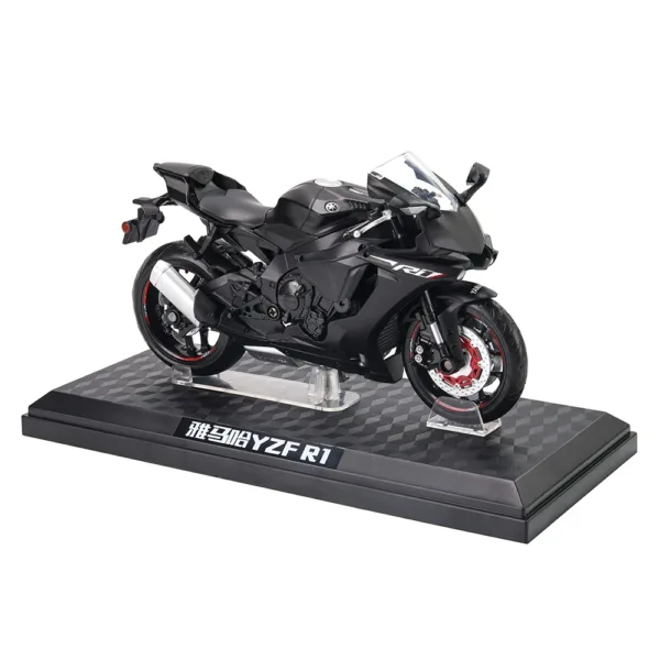 Yamaha YZF-R1 1:12 Diecast Motorcycle Model - Image 5