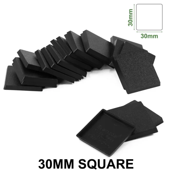 Evemodel 30mm Wargames Square Model Bases