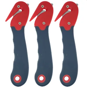 3PCS Ergonomic Hook Blade Cutting Knives