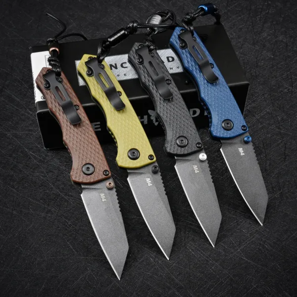 Portable Folding Camping Knife with Steel Blade - Image 4