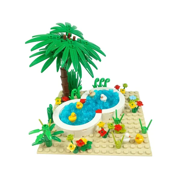 LEGO Compatible Farm Scene Building Blocks Set - Image 9