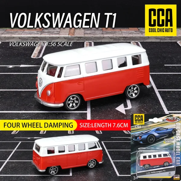 1:64 Scale Volkswagen Audi Diecast Model Car - Image 40