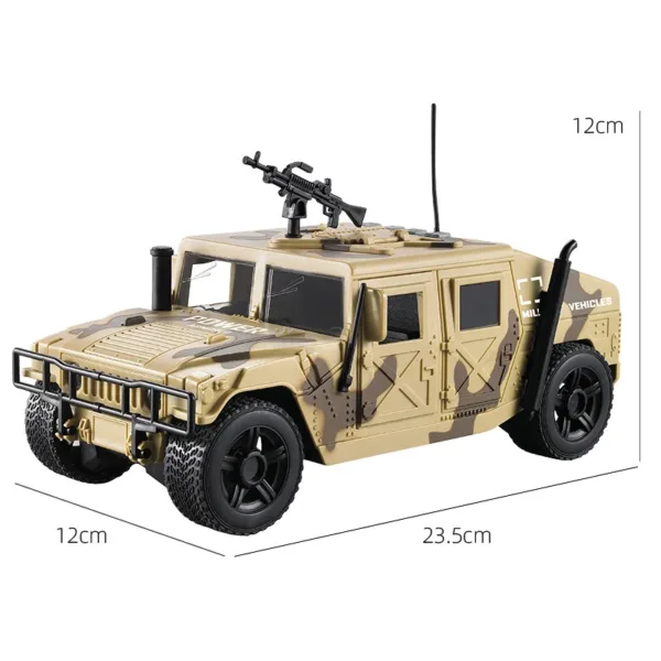 1:16 Scale Humvee Armored Vehicle Toy - Image 5