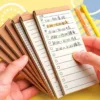 Kraft Paper Memo Pad with 50 Thick Pages