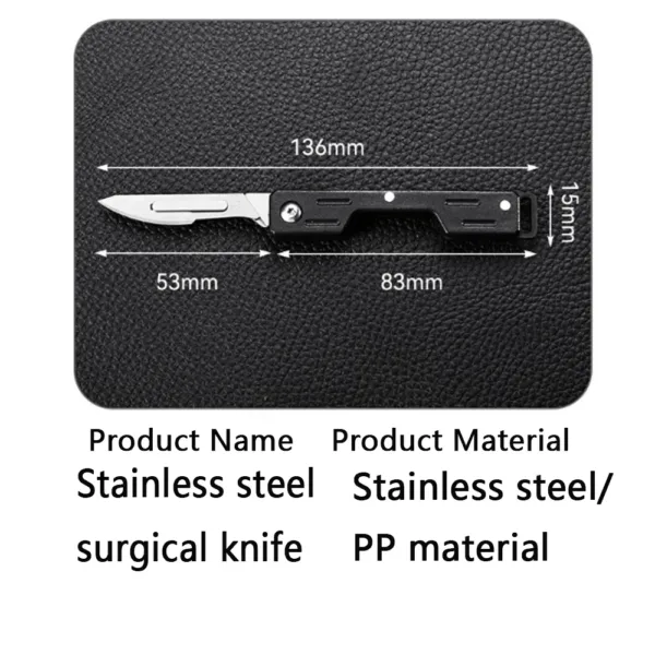 Folding Mini Knife for EDC and Outdoors - Image 4