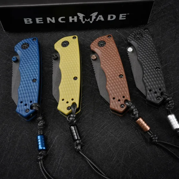Portable Folding Camping Knife with Steel Blade - Image 3