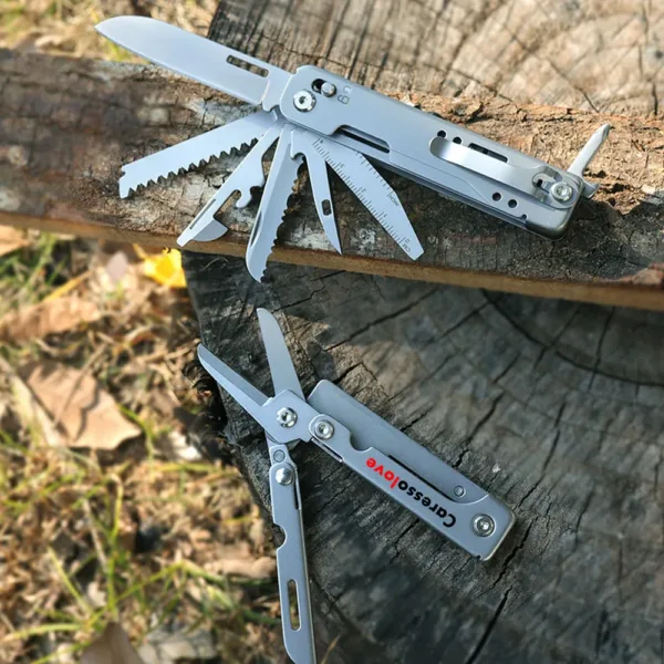 Multifunctional Folding Knife with Scissors - Image 3