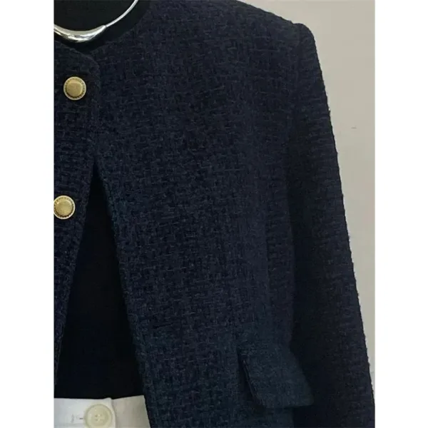 Wool Blend Casual Jacket for Women - Image 6