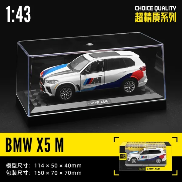 1:43 Scale BMW X5M Diecast Car Model - Image 13