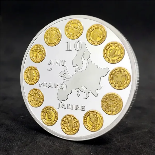 European Commemorative Coin Replica Collection - Image 2