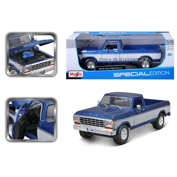 Maisto 1:18 Diecast 1979 Ford F150 Model - Image 6