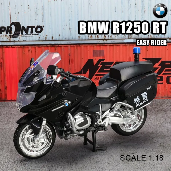 1:18 Scale R1250RT-P Motorcycle Diecast Model - Image 15