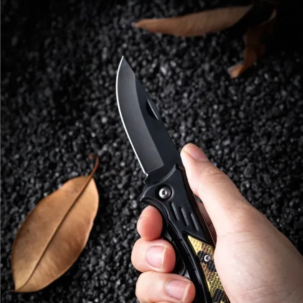 Stainless Steel Folding Fillet Knife for Fishing - Image 2