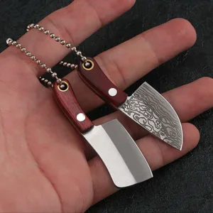 Compact Stainless Steel Mini Keychain Knife