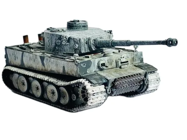 1/72 Tiger I Tank Model with Rotatable Turret - Image 7