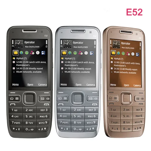 Nokia E52 Unlocked 3G Mobile Phone GSM