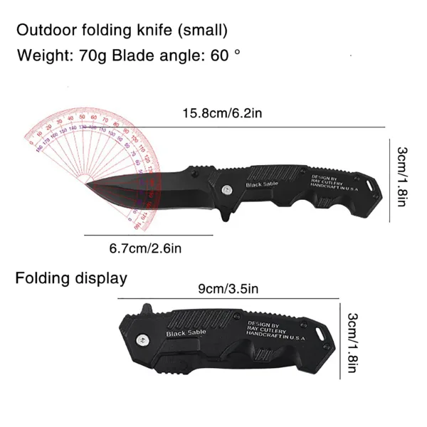 Folding EDC Knife for Outdoor Activities - Image 6