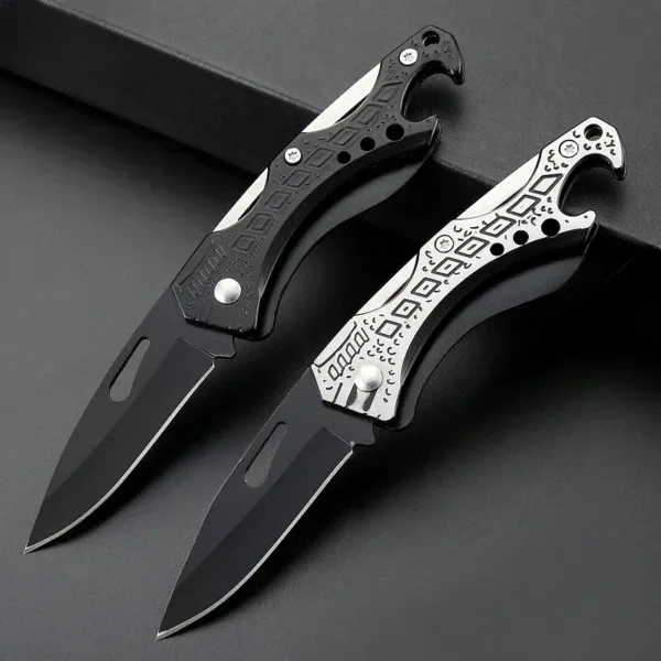Folding Stainless Steel Knife for Camping - Image 5
