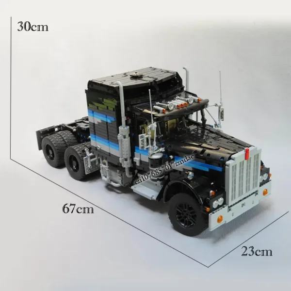 Kenworth W-900 Truck Building Block Set 4496PCS - Image 6