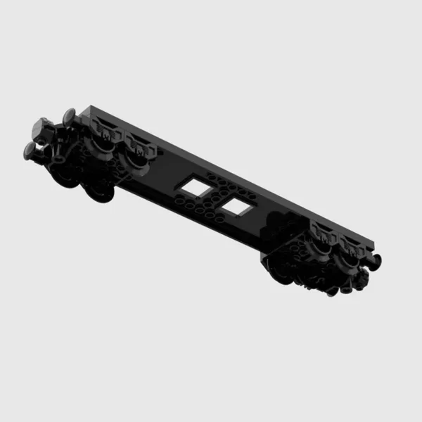 Train Vehicle Base Set with Wheels and Buffer - Image 6