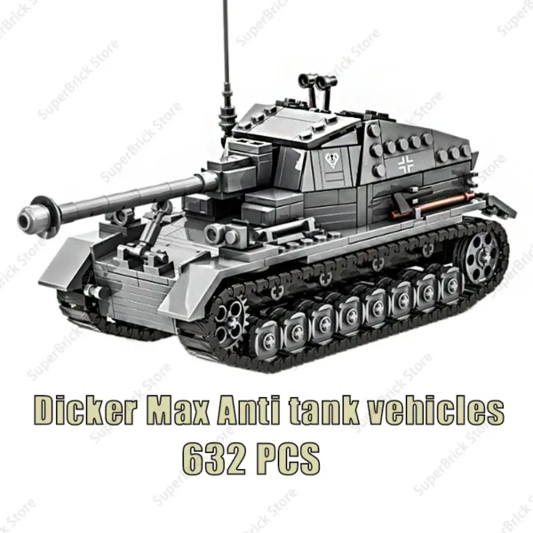 Military Boxer XM808 Building Block Set - Image 21