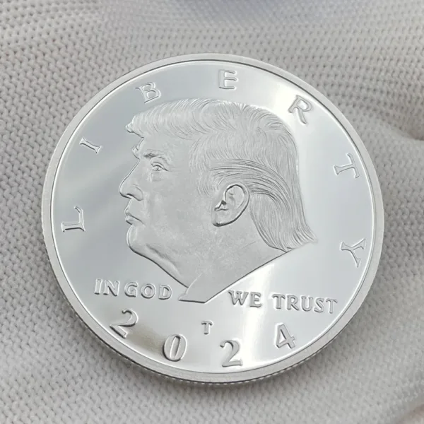 2024 Liberty Trump Silver Coin Replica - Image 5