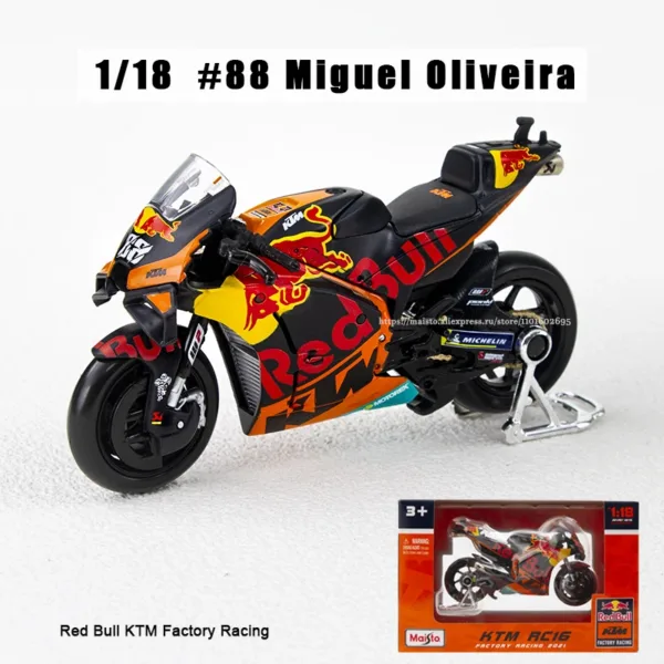 Maisto 1:18 Ducati Pramac Racing Model Motorcycle - Image 21