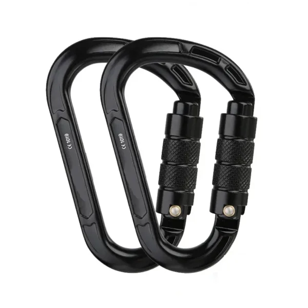 25kN Automatic Locking Carabiner for Climbing - Image 19