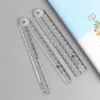 Transparent Folding Acrylic Ruler for Precision