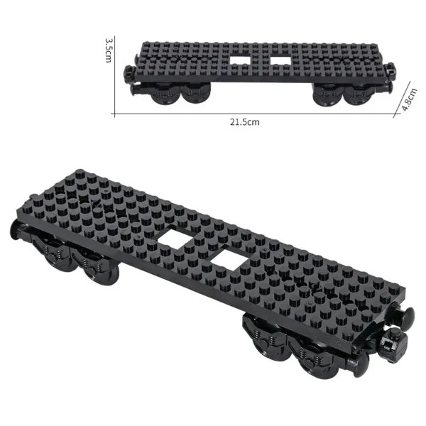 Creative Train Base Wheel Building Blocks Set - Image 5