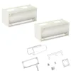 2 HO Scale 20ft Disassembled Tank Containers