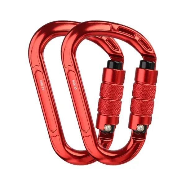 25kN Automatic Locking Carabiner for Climbing - Image 21