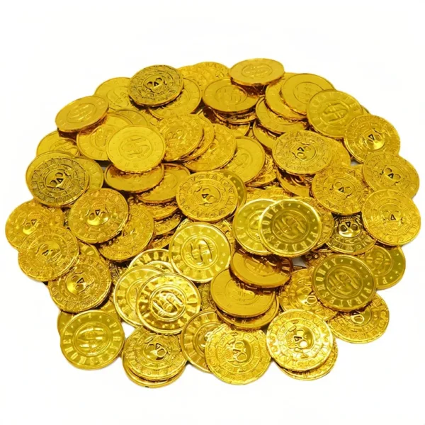 Set of 20/50/100 Pirate Coin Replicas for Celebrations - Image 2