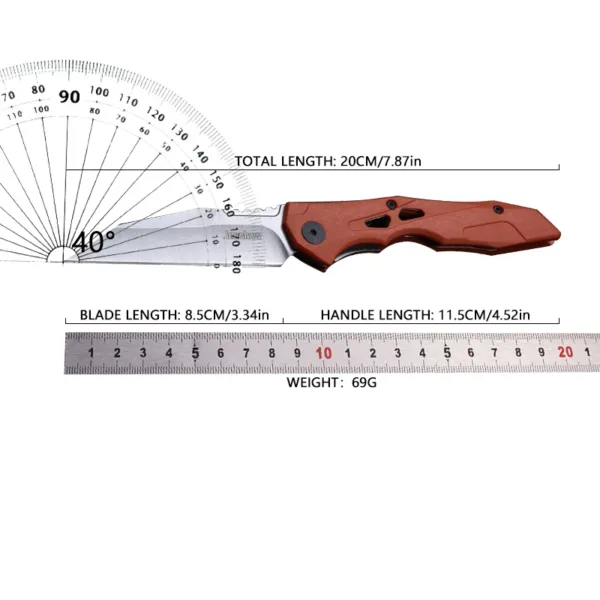 7650 Jackknife Tactical Pocket Knife CPM-154 - Image 6