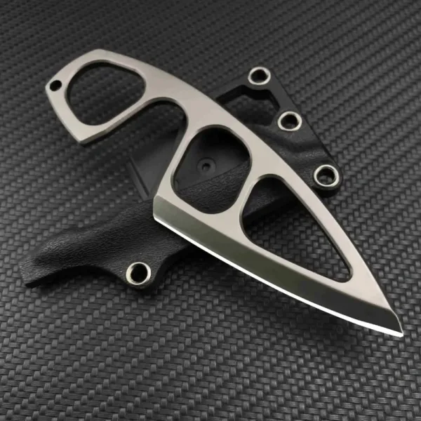 BOKER Compact EDC Knife with Sheath 440C Steel - Image 2