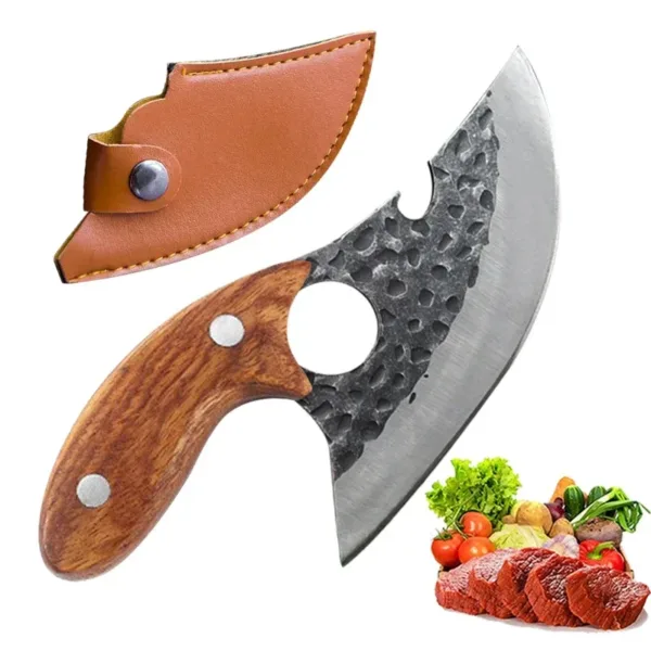 Precision Boning Knife with Wooden Handle - Image 9
