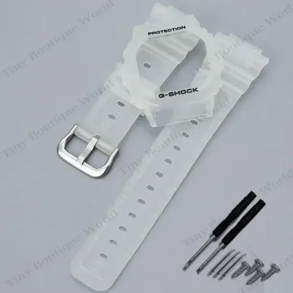 Silicone Waterproof Strap for DW5600 Watch - Image 25