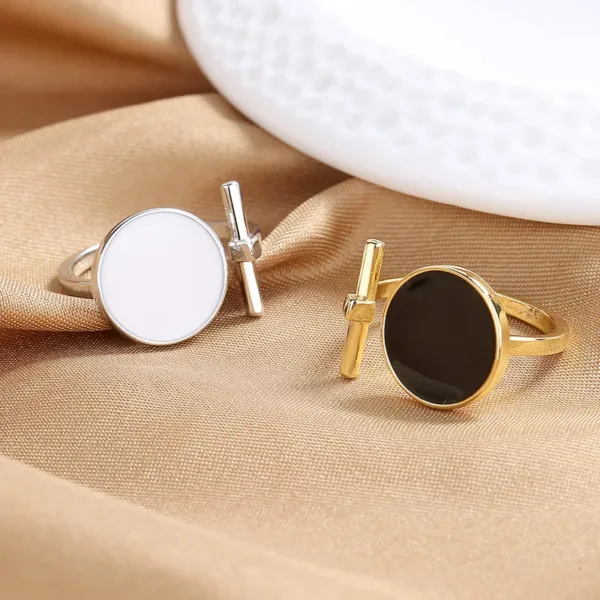 Trendy Women's Adjustable Geometric Ring - Image 4