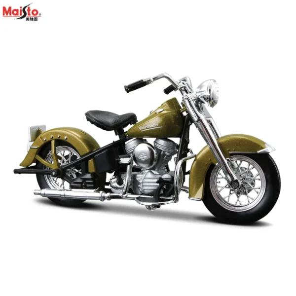 Maisto 1:18 Harley-Davidson 1948 FL Panhead Model - Image 7