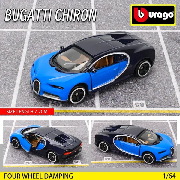 Bburago 1:64 Ford GT500 Diecast Car Model - Image 27