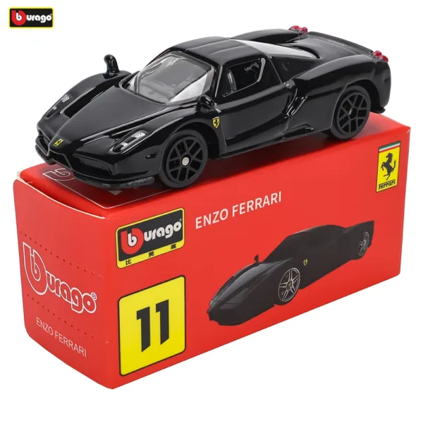 1:64 Scale Bburago Ferrari LaFerrari Model Car - Image 13