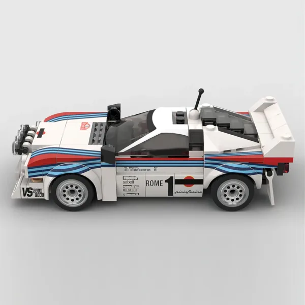 244PCS Lancia Rally 037 Building Blocks Set - Image 3