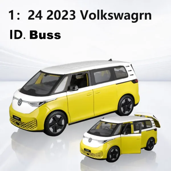 1:24 Volkswagen ID.Buzz Diecast Model Car - Image 9