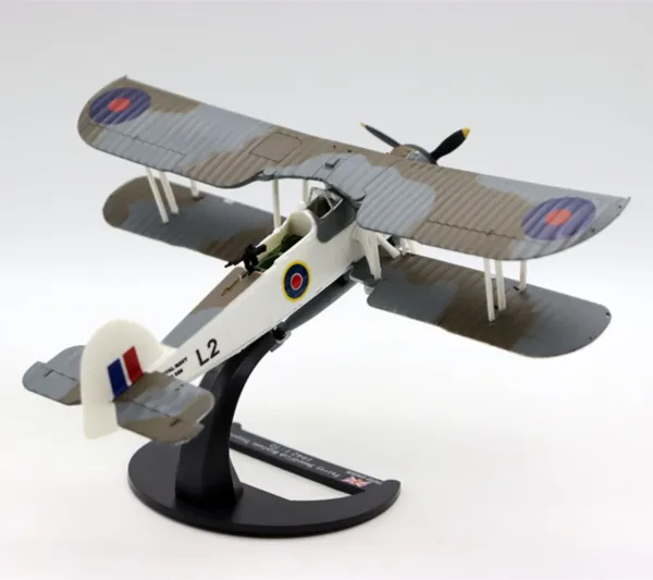 1/72 Scale Fairey Swordfish Biplane Model